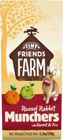 Supreme Petfoods Tiny Friends Farm Russell Rabbit Munchers 120g