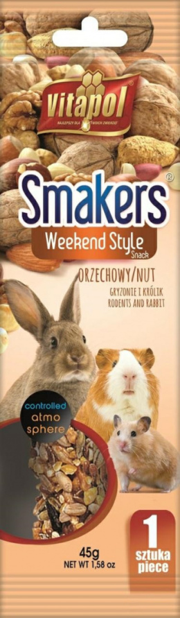 VITAPOL KOLBY WEEKEND STYLE ORZECHOWA SMAKERS 45g