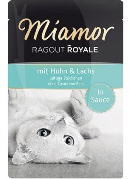 Miamor Ragout Royale z kurczakiem i łososiem w sosie saszetka 100g