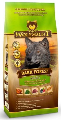 Wolfsblut Dog Dark Forest dziczyzna i bataty 12,5kg