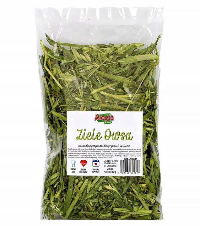 Alegia Ziele Owsa 80g Alegia Ziele Owsa 80g