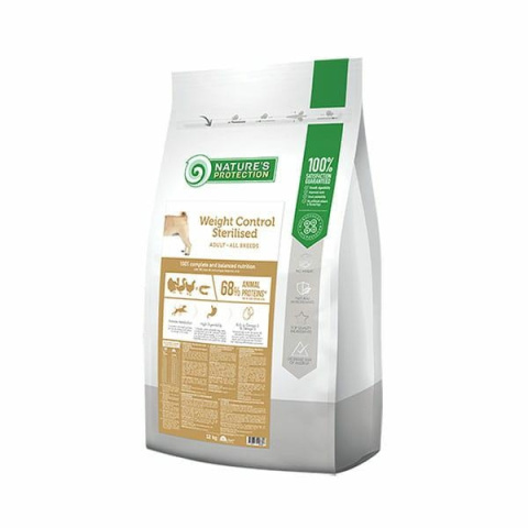 NATURES PROTECTION WEIGHT CONTROL STERILISED 12kg NATURES PROTECTION WEIGHT CONTROL STERILISED 12kg
