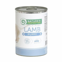 NATURES PROTECTION PUPPY LAMB puszka 400g