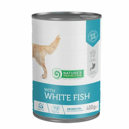 NATURES PROTECTION SENSITIVE BIAŁA RYBA puszka 400g
