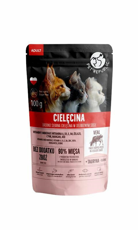 PET REPUBLIC CIELĘCINA ADULT sos sszetka PET REPUBLIC CIELĘCINA ADULT sos sszetka