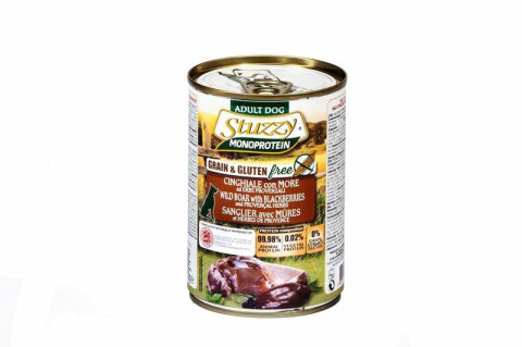 STUZZY MONOPROTEIN DZIK puszka 400g STUZZY MONOPROTEIN DZIK puszka 400g