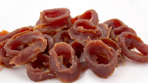 ALDA suszone krążki z kaczki 500g ALDA suszone krążki z kaczki 500g