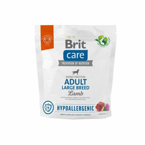 Brit Care Dog Hypoallergenic Adult Large Breed Lamb 1kg