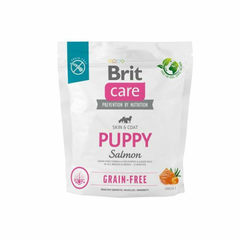 BRIT CARE PUPPY SALMON GRAIN-FREE 1kg