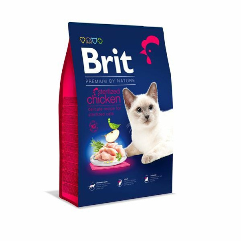 BRIT PREMIUM BY NATURE CHICKEN STERILIZED 800g