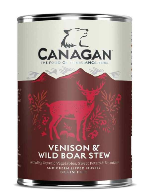 CANAGAN VENISON & WILD puszka 400g CANAGAN VENISON & WILD puszka 400g