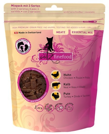 Catz Finefood Meatz Essential Mix - kurczak, indyk, cielęcina 45g