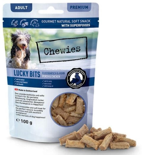 Chewies Lucky Bits Adult Okoń & kurczak 100g