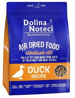 Dolina Noteci Superfood Air Dried Kot Sterilised Danie z kaczki 1kg