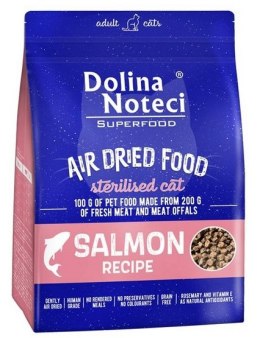 Dolina Noteci Superfood Air Dried Kot Sterilised Danie z łososia 1kg