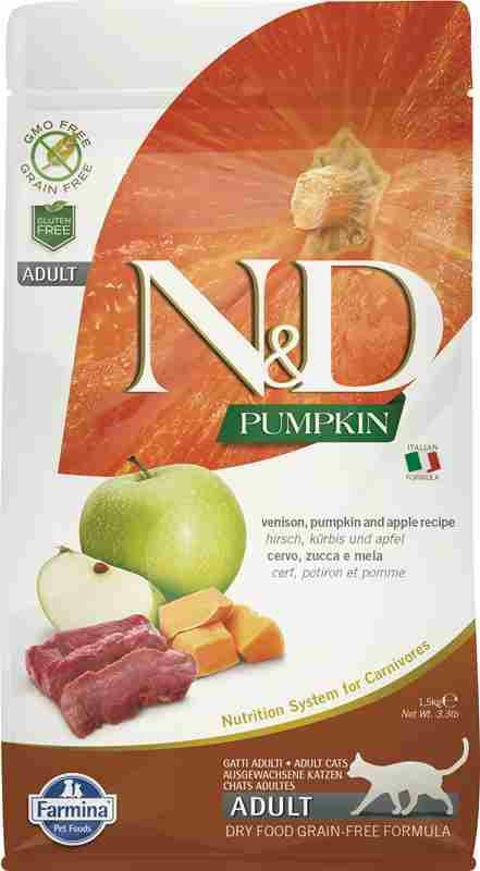FARMINA N&D PUMPKIN VENISON APPLE 1,5kg