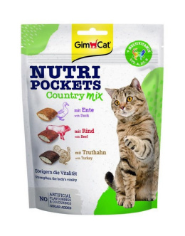 GIMCAT NUTRI POCKETS 150g COUNTRY MIX