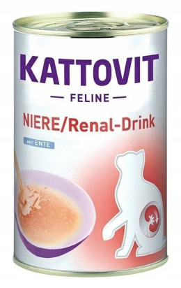 KATTOVIT DRINK NIERE/RENAL z KACZKĄ 135ml