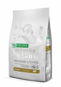NATURES PROTECTION SUPERIOR CARE WHITE DOG ADULT SMALL LAMB 1,5kg
