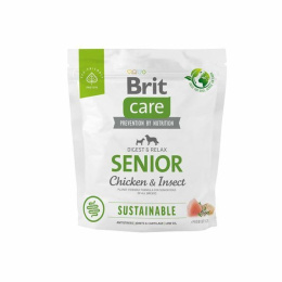 BRIT CARE SENIOR CHICKEN & INSECT SUSTAINABLE 1kg