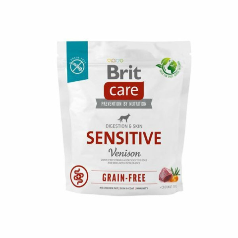BRIT CARE SENSITIVE VENISON GRAIN-FREE 1kg BRIT CARE SENSITIVE VENISON GRAIN-FREE 1kg