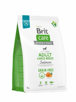 BRIT CARE ADULT LARGE SALMON GRAIN-FREE 3kg