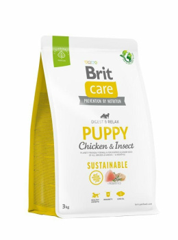 BRIT CARE PUPPY CHICKEN & INSECT SUSTAINABLE 3kg