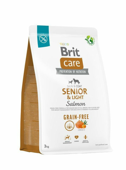 BRIT CARE SENIOR & LIGHT SALMON GRAIN-FREE 3kg