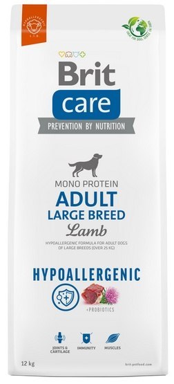 Brit Care Hypoallergenic Adult Large Lamb 12kg