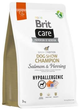 Brit Care Hypoallergenic Dog Show Champion Salmon & Herring 3kg