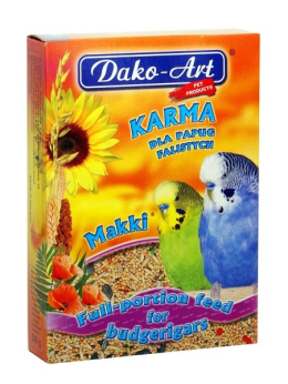 DAKO-ART MAKKI karma dla papagi falistej 1kg