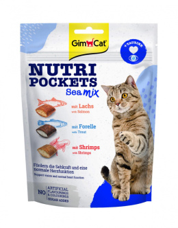 GIMCAT NUTRI POCKETS SEA MIX 150g