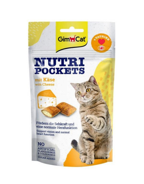 GIMCAT NUTRI POCKETS SER+TAURYNA 60g