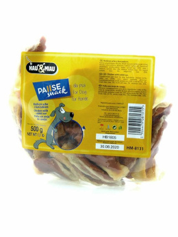 HAU&MIAU 8131 UCHO KRÓLICZE Z KURĄ 500G