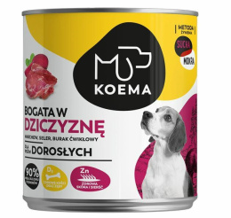 KOEMA DZICZYZNA puszka 800g