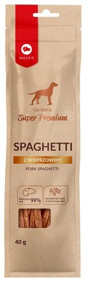 Maced Spaghetti z wieprzowiny 40g