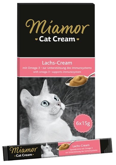 Miamor Cat Confect Lachs Cream 6x15g Miamor Cat Confect Lachs Cream 6x15g