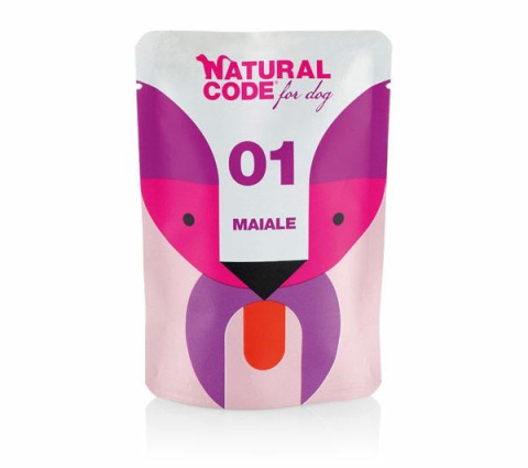 NATURAL CODE 01 WIEPRZOWINA saszetka 100g