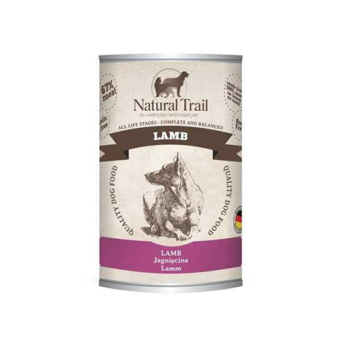 NATURAL TRAIL LAMB puszka 400g