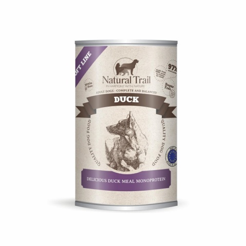 NATURAL TRAIL SOFT LINE MONOPROTEIN DUCK puszka 400g