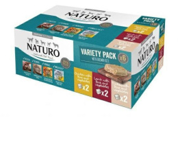 NATURO KURA, JAGNIĘ, INDYK tacka 6 x 400g