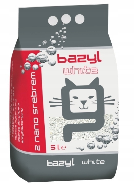 BAZYL Ag+ WHITE Z NANO SREBRA ANTYBAKTERYJNY 5l BAZYL Ag+ WHITE Z NANO SREBRA ANTYBAKTERYJNY 5l