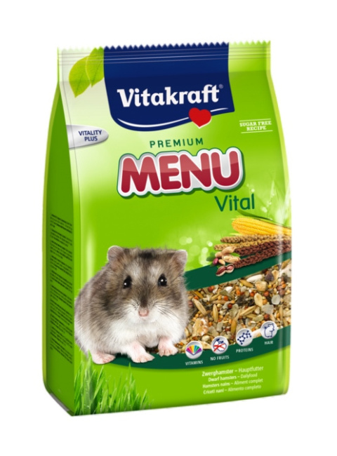 VITAKRAFT MENU VITAL CHOMIK KARŁOWATY 400g