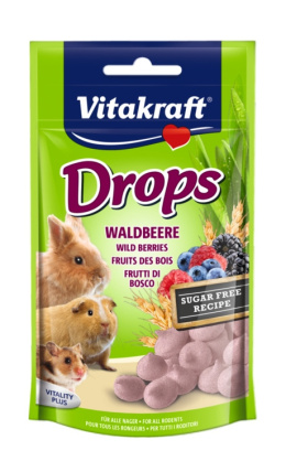 VITAKRAFT DROPSY KRÓLIK LEŚNE 75g