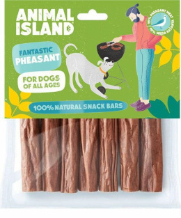 ANIMAL ISLAND PIES KABANOS z BAŻANTA 7szt.