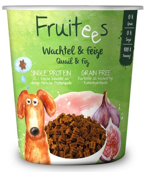 Bosch Fruitees Snack Przepiórka & Figi 200g Bosch Fruitees Snack Przepiórka & Figi 200g