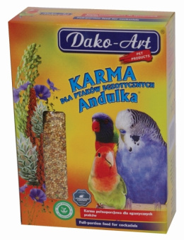 DAKO-ART ANDULKA karma dla egzotycznych 500g