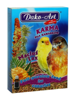 DAKO-ART MACIUŚ LUX karma DLA KANAR 500g