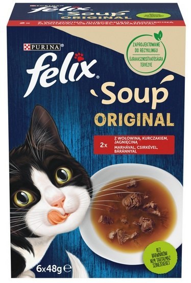 Felix Soup Original Wiejskie Smaki zestaw zup 6x48g