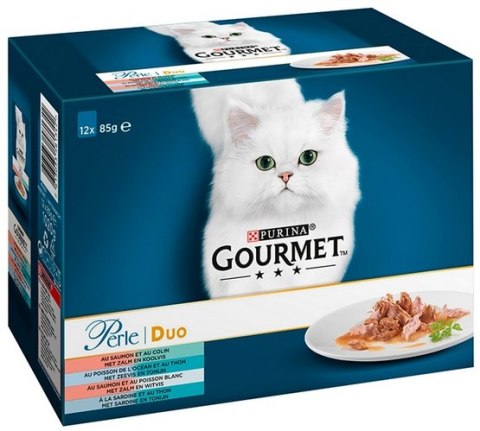 Gourmet Perle Duet Rybny saszetki 12x85g Gourmet Perle Duet Rybny saszetki 12x85g